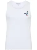 JW Anderson Pigeon jersey tank top - White