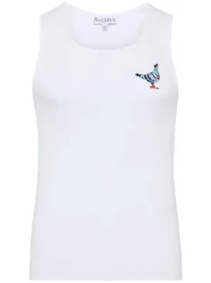 新品　jwanderson トップス　タンクトップ JW Anderson タンクトップ | ホワイト | FARFETCH JP