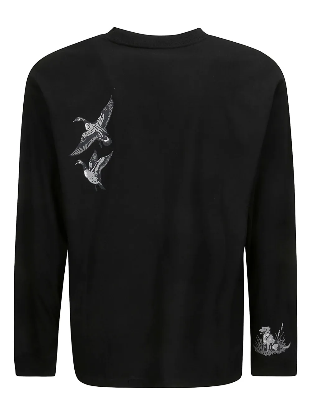 Carhartt WIP Ducks katoenen T-shirt met ronde hals - Zwart