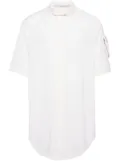 Julius short-sleeve poplin shirt - Neutrals