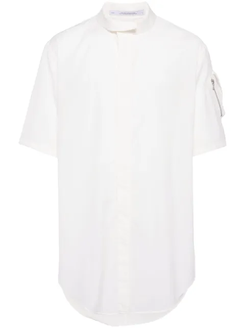 Julius camisa de popelina manga corta