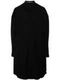 Julius drop-shoulder long-sleeve shirt - Black