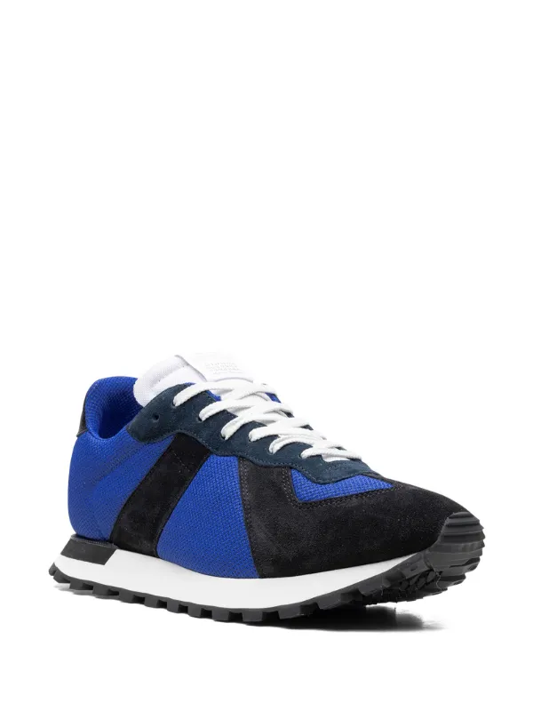 【関税込み】Maison Margiela ブラック Replica スニーカー Maison Margiela Replica Runner “Black/Blue” スニーカー