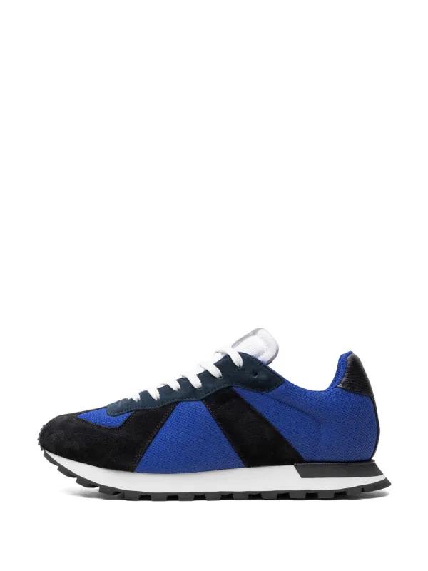 青ジャケット財布バッグキャップにマルジェラMargielaスニーカー Maison Margiela Replica Runner “Black/Blue” スニーカー