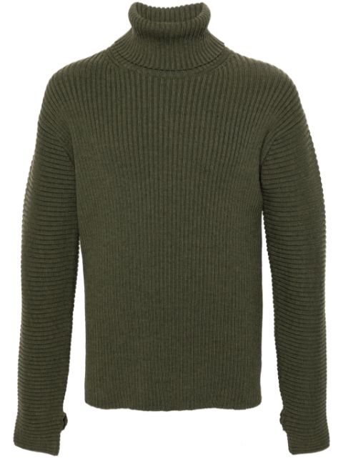 Kenzo roll-neck ribbed-knit jumper Men