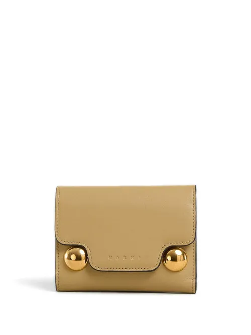 Portefeuille pliant Trunkaroo en cuir - Marni - Modalova