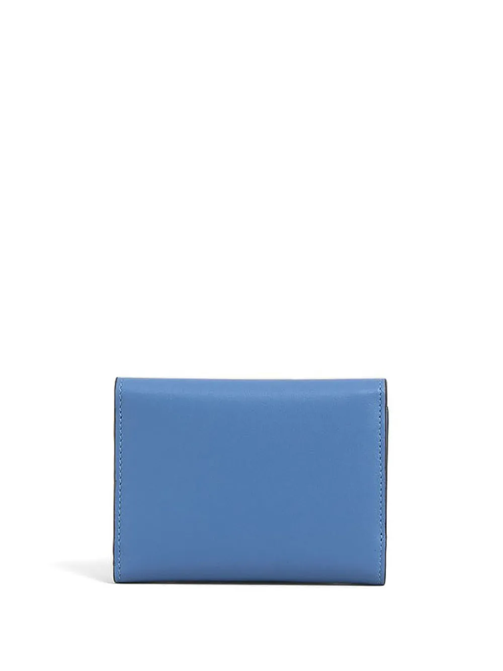 Marni Leren portemonnee - Blauw