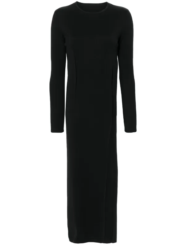 MM6 Maison Margiela Single Stitch-logo Jumper in Black