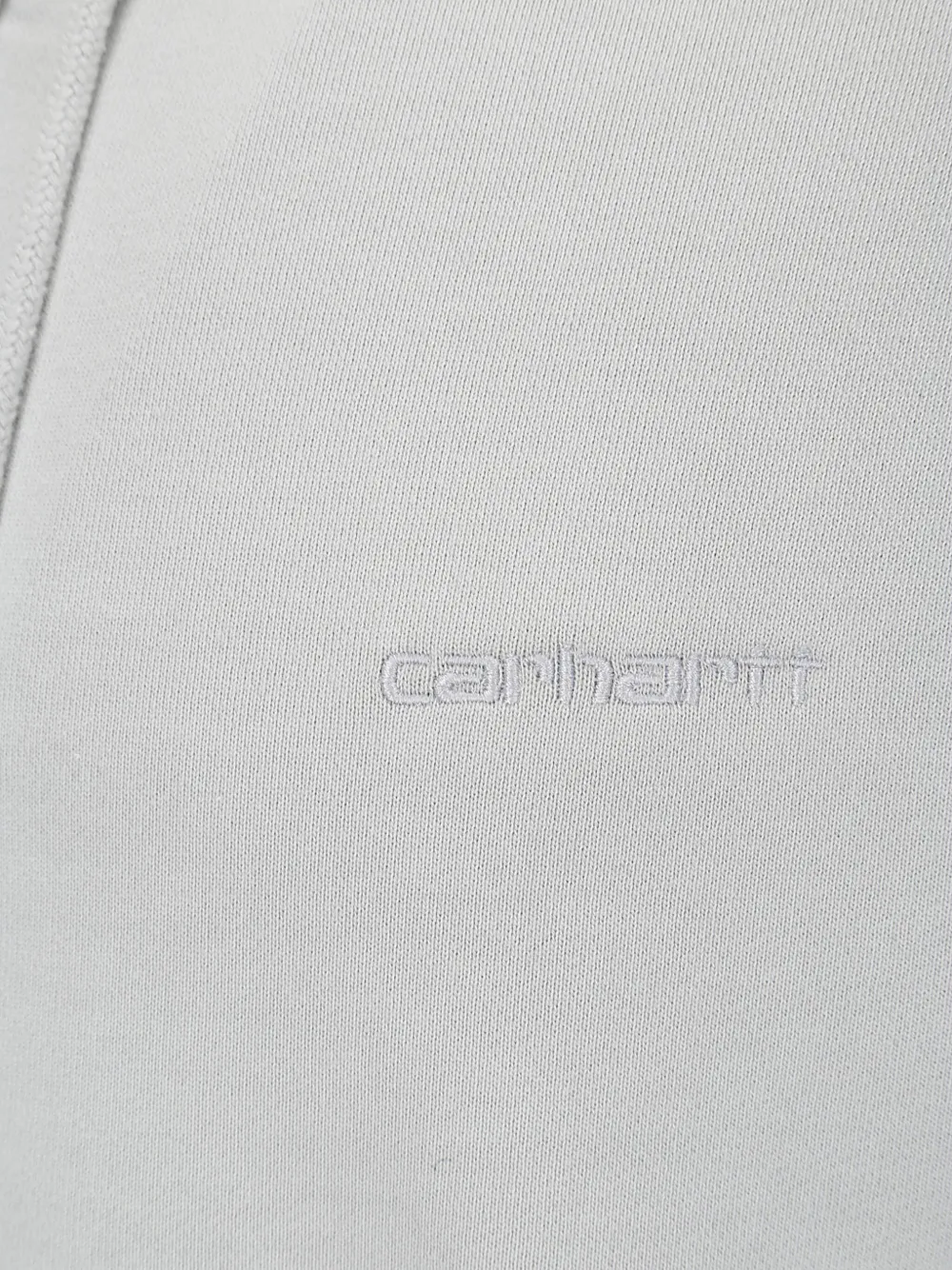 Carhartt WIP Duster Script katoenen hoodie met rits Wit
