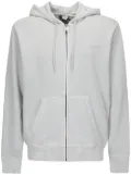 Carhartt WIP Duster Script zip-up cotton hoodie - White