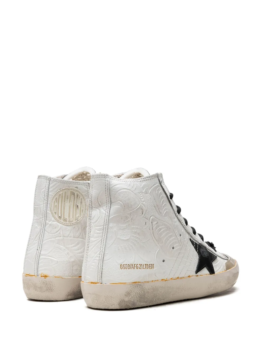 Golden Goose Francy Penstar "White Gold Black" sneakers