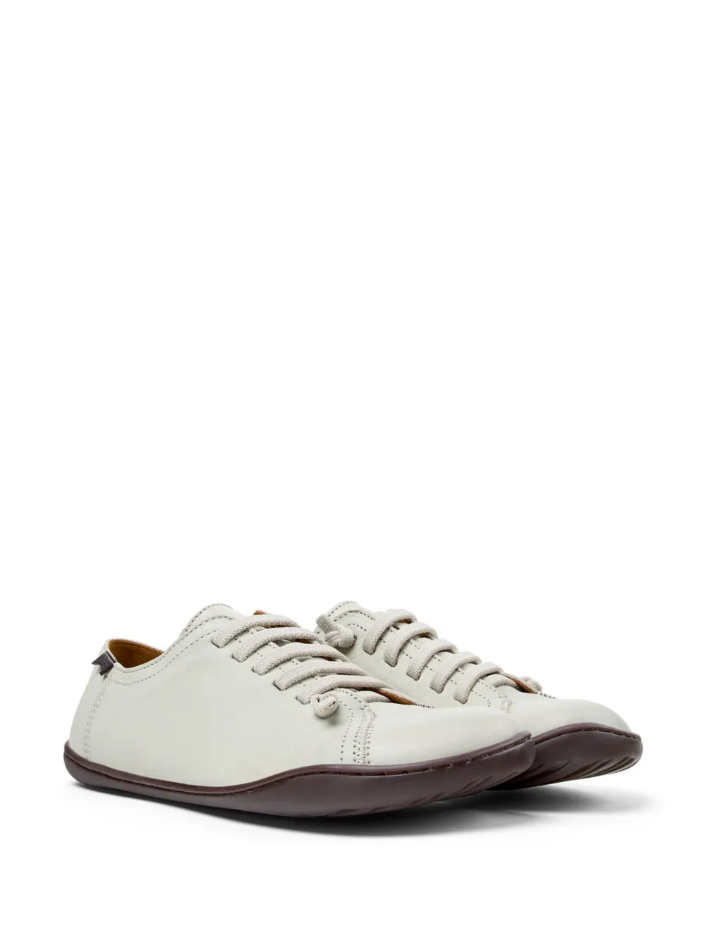 Camper Peu Cami leren veterschoenen - Beige