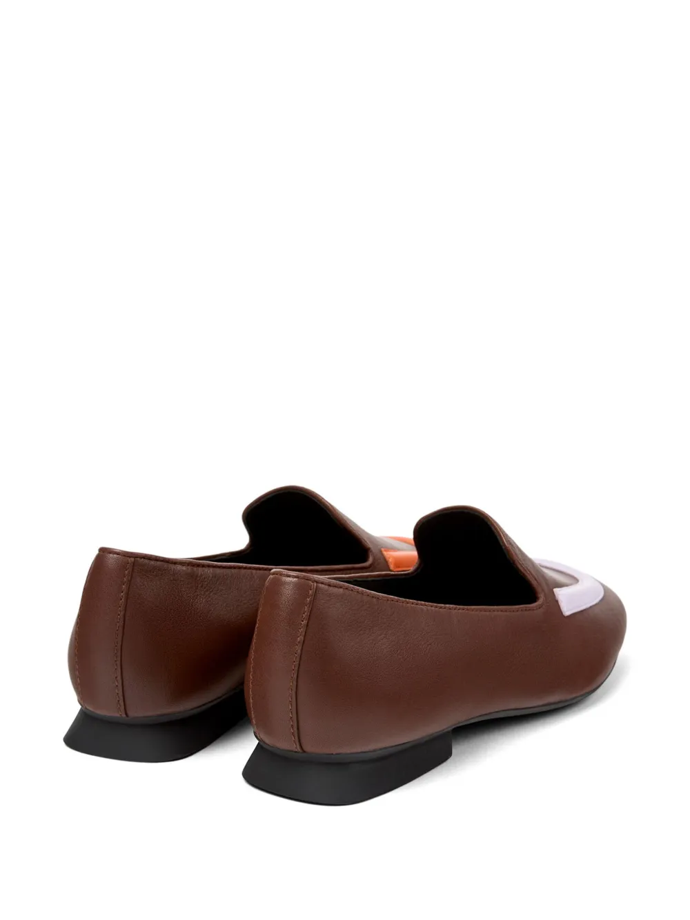 Camper Casi Myra leather loafers Brown
