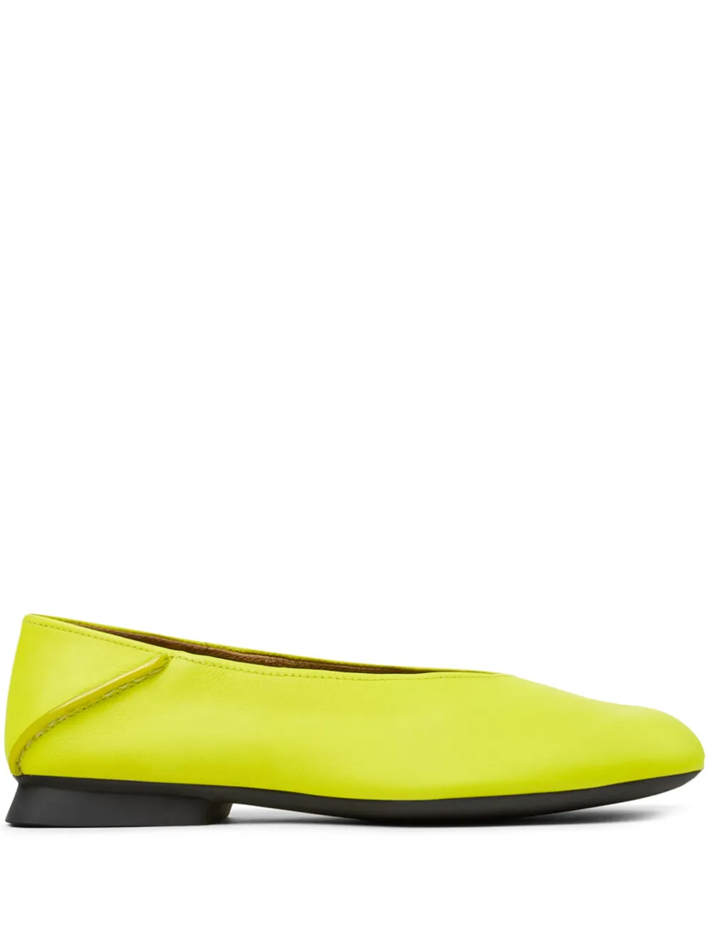Camper Casi Myra leather ballerina shoes Yellow