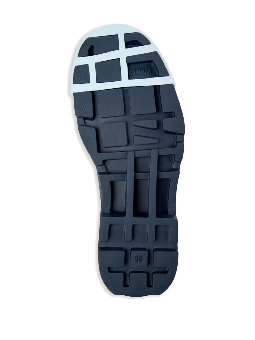 Camper Junction contrasting-toecap loafers Blue