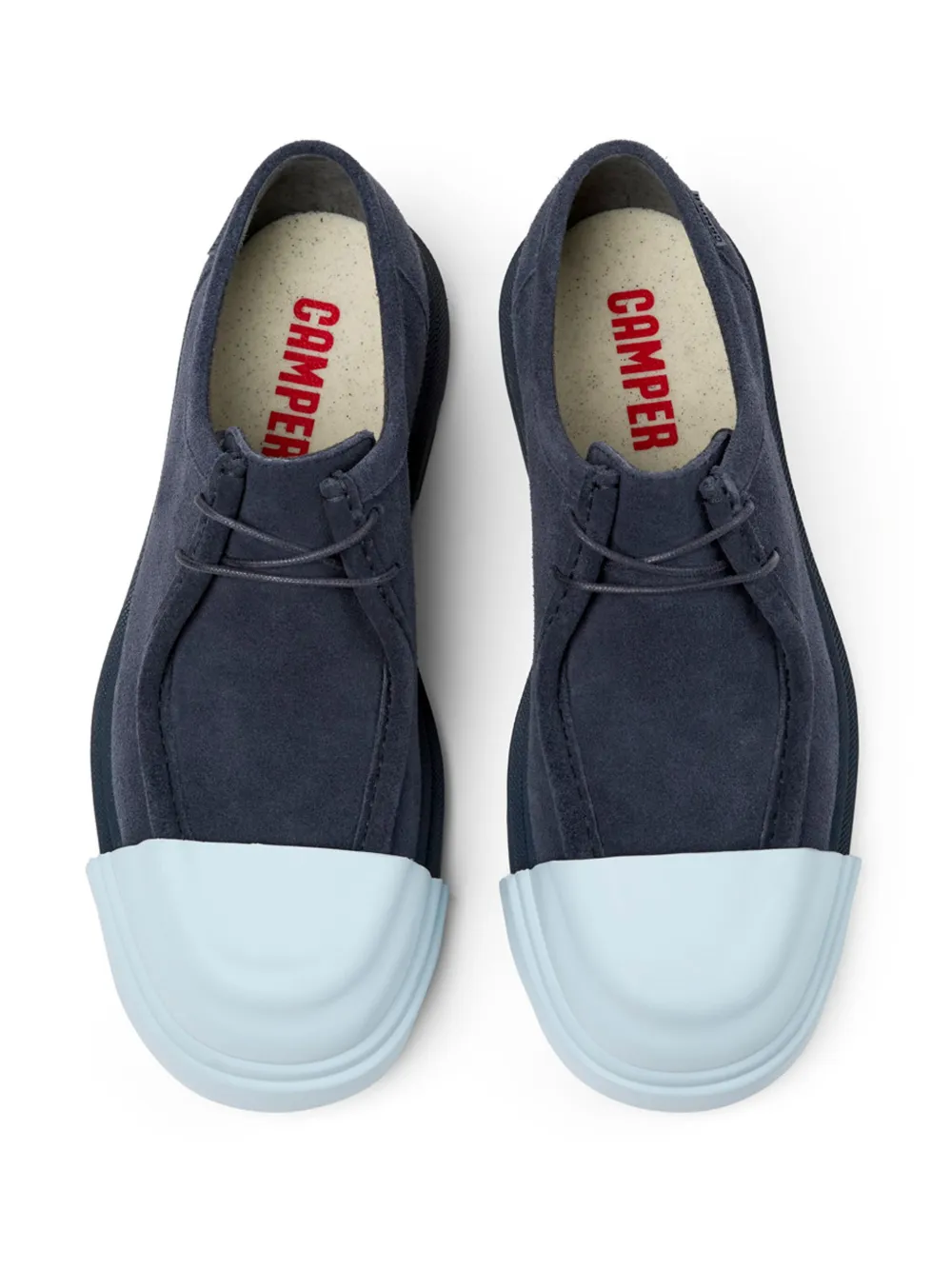 Camper Junction contrasting-toecap loafers Blue