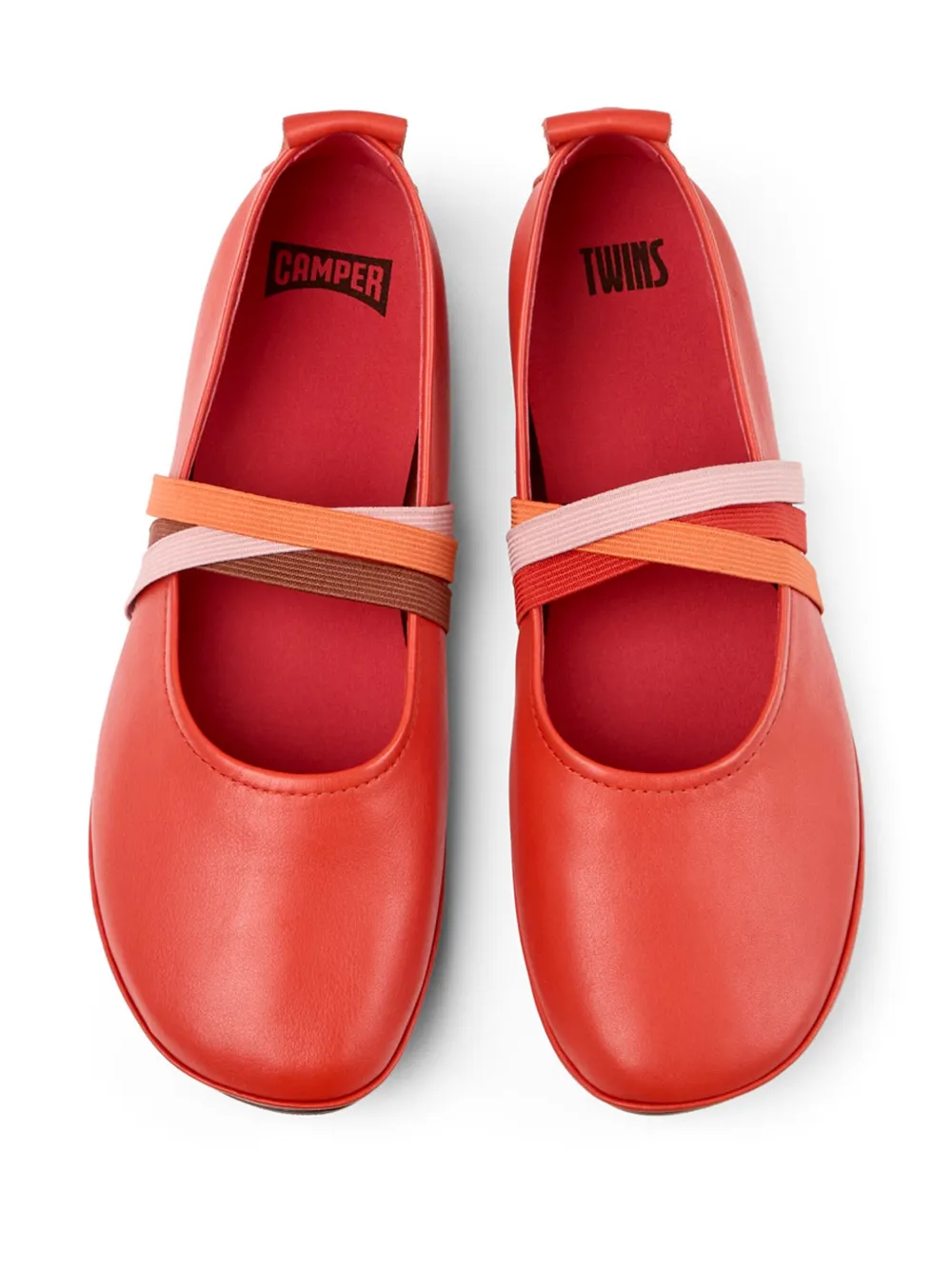 Camper Right Nina ballerina shoes Red