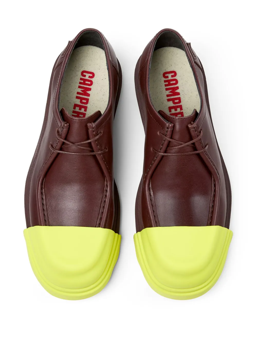 Shop Camper Junction Derby Shoes In Red