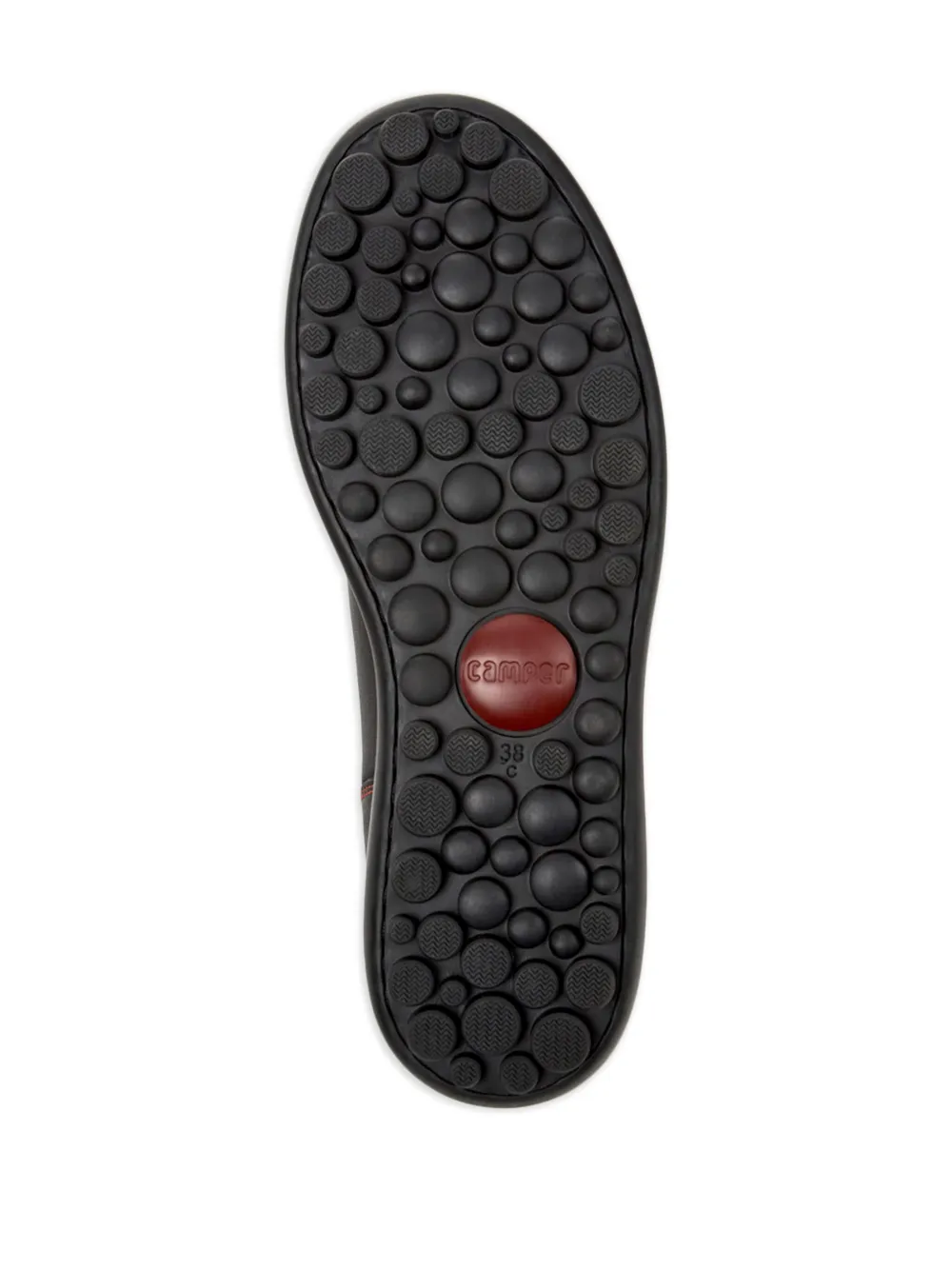 Camper Pelotas Ariel Hella leather lace-up shoes Black