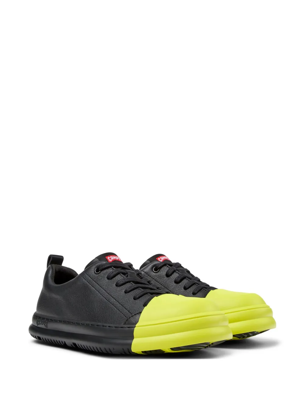 Camper Junction Runner leren sneakers - Zwart