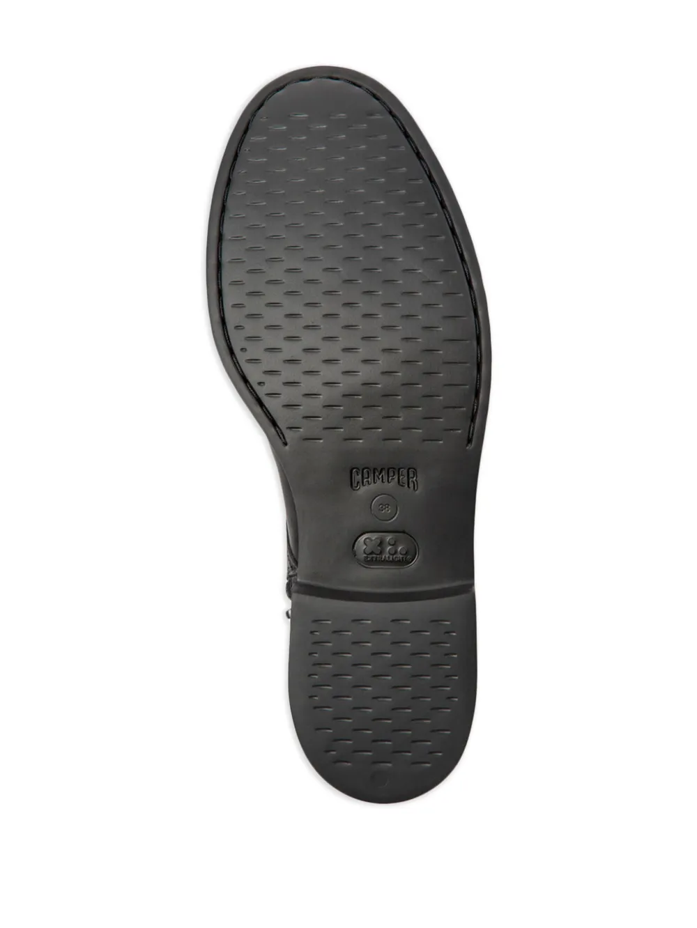 Camper Iman lace-up leather boots Black