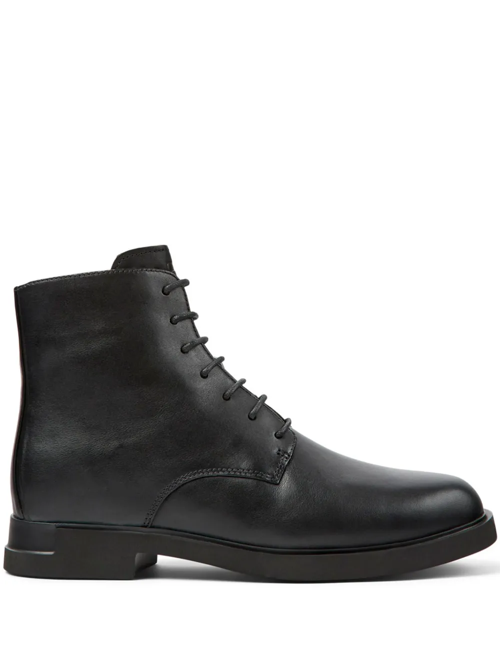 Camper Iman lace-up leather boots Black