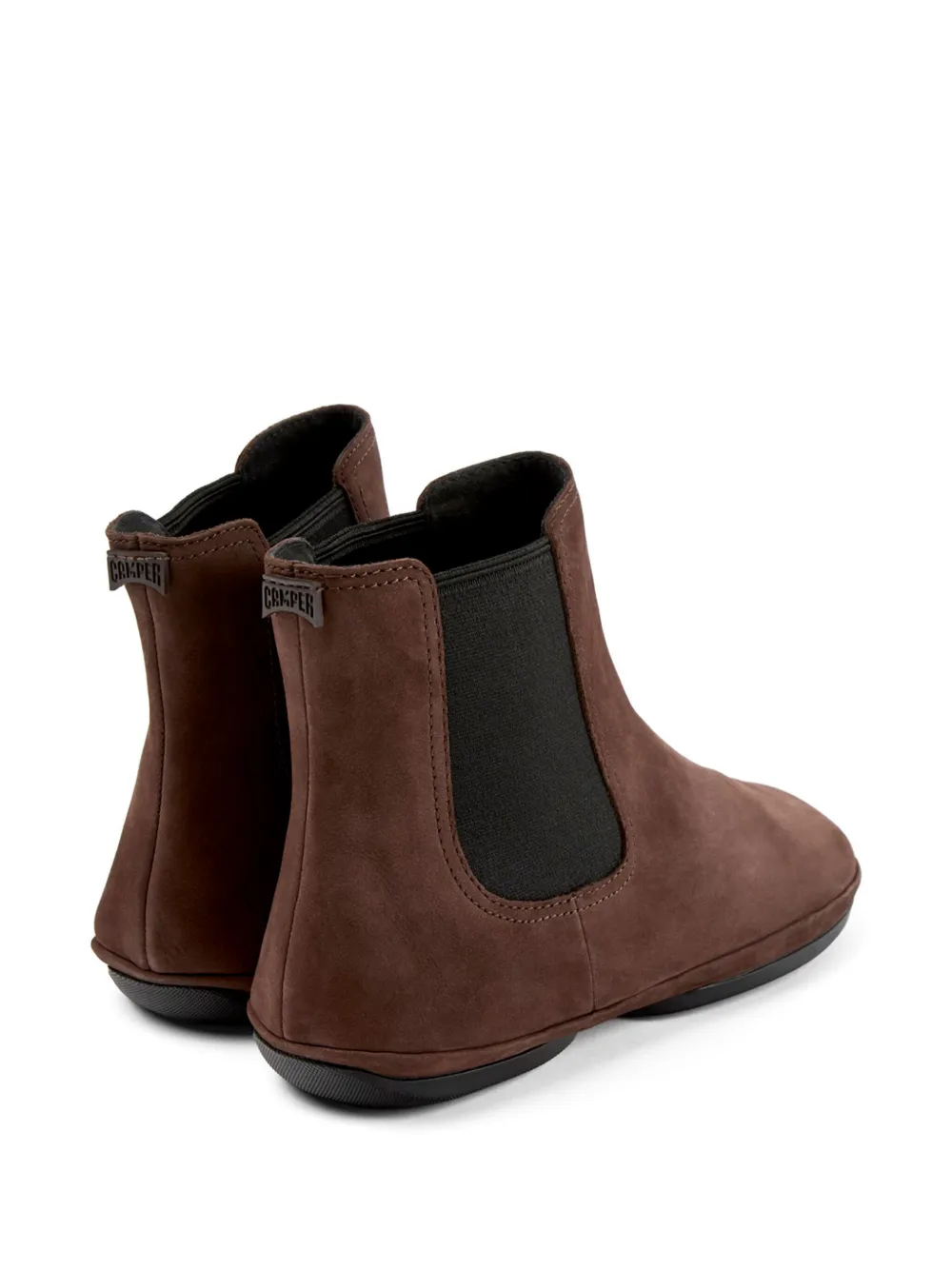 Camper Nina elasticated-panel Chelsea boots Brown