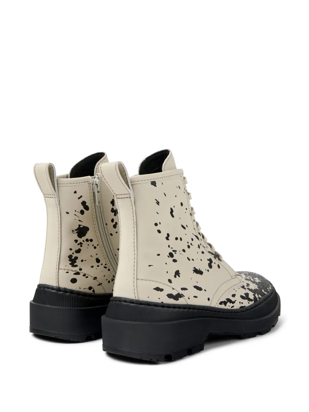 Camper Brutus Trek Chelsea boots White