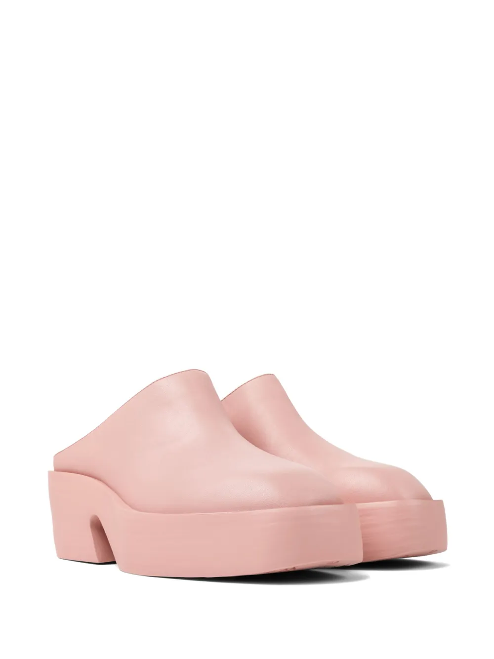 Camper Billie muiltjes met plateauzool - Roze
