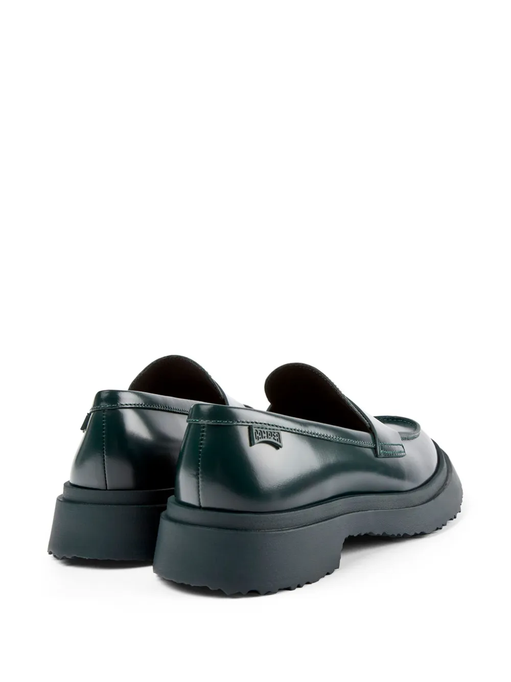 Camper Walden logo-tag loafers Green