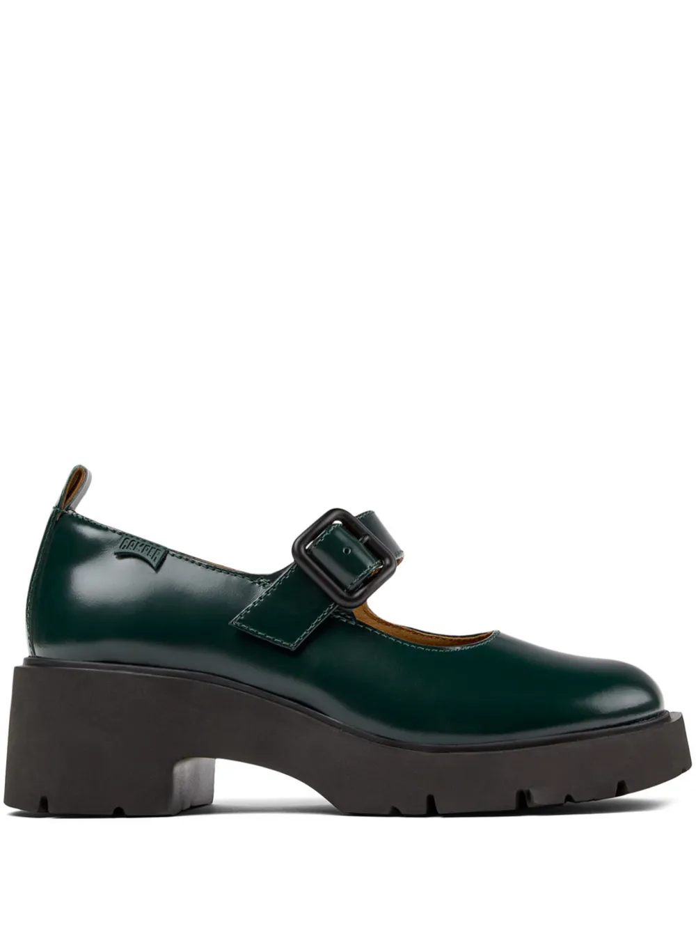 Camper Leren loafers Groen