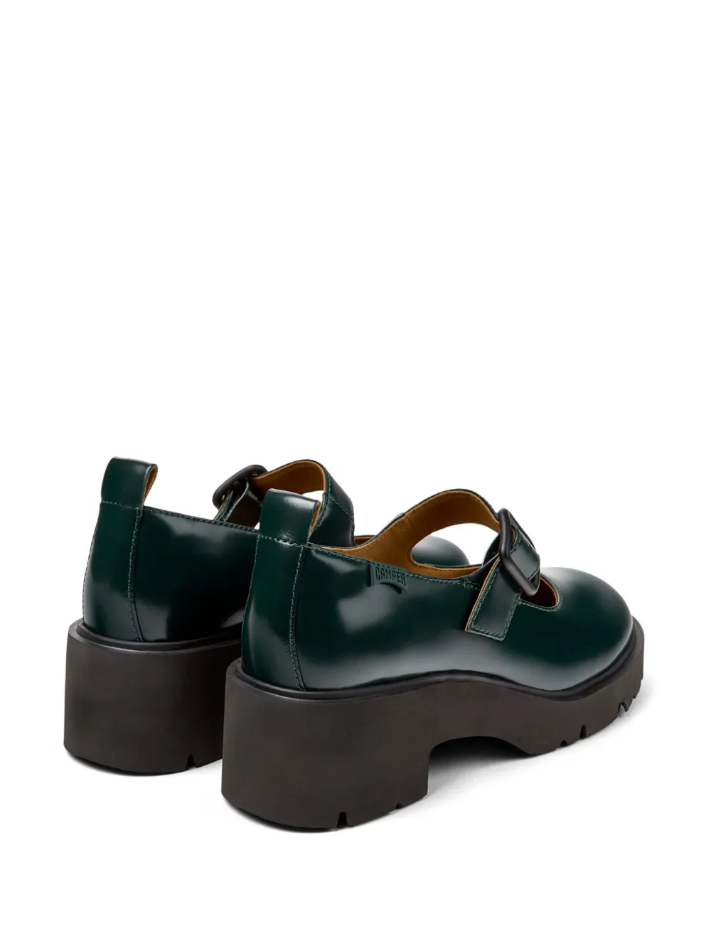 Camper Milah 60mm leather loafers Green