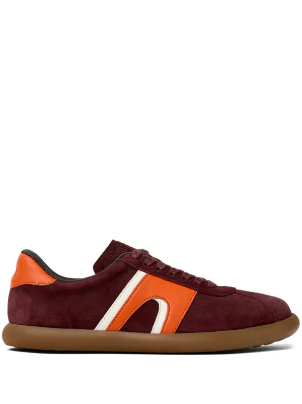 Camper Pelotas Soller Suede Sneakers Red FARFETCH TH