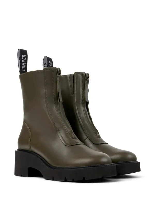 カンペール　サイドゴアブーツ　Milah 54mm ブーツ Camper Milah 54mm ブーツ | グリーン | FARFETCH JP