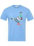 JW Anderson Pigeon organic-cotton T-shirt - Blue