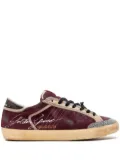 Golden Goose Super-Star Penstar ""Wine Red/Black"" sneakers