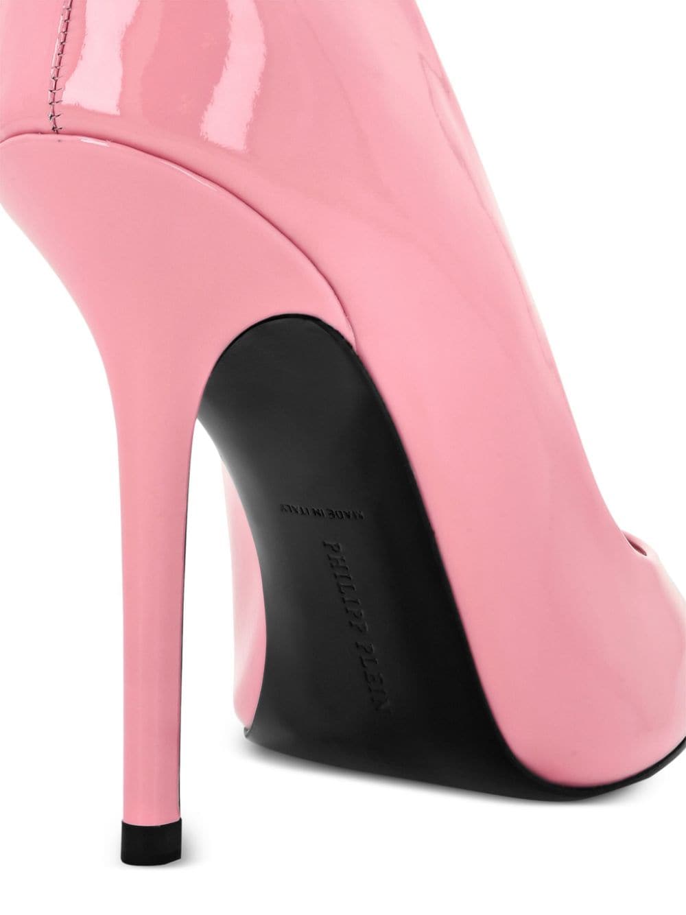 Shop Philipp Plein Decollete Pumps In Pink