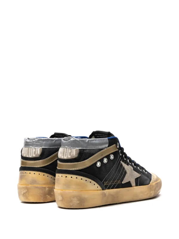 black and gold golden goose