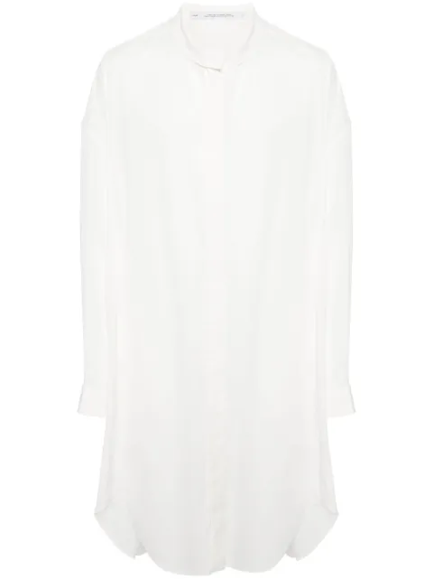 Julius drop-shoulder poplin shirt