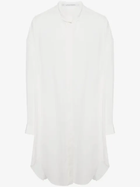Julius drop-shoulder poplin shirt