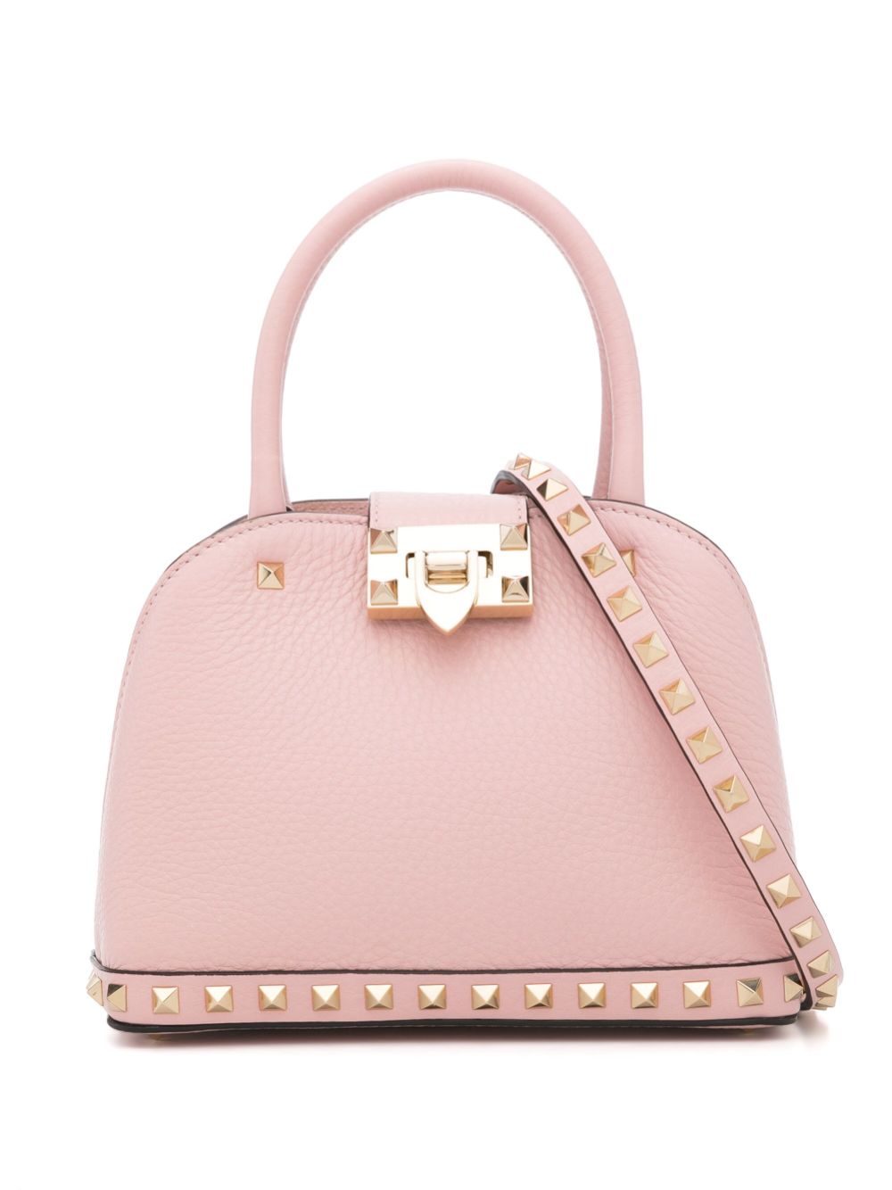 Valentino Garavani Rockstud kleine shopper Roze