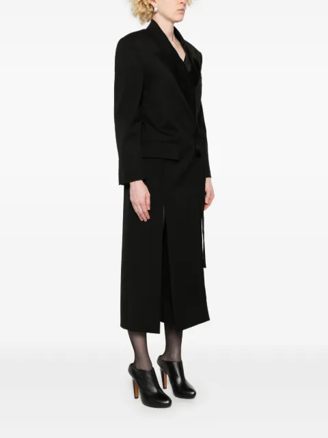 Valentino Garavani wrap-design coat BCAB806W5 - 2