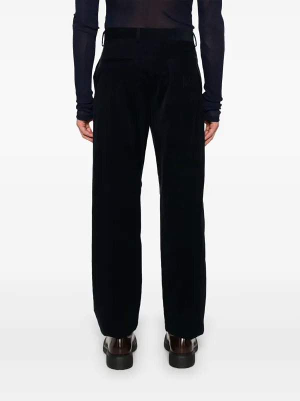 【FENDI】TROUSERS◆FB1038ATEF FENDI FF Corduroy Trousers | Blue | FARFETCH