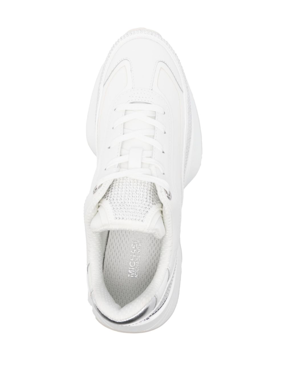 Michael Kors Ari sneakers verfraaid met stras Wit