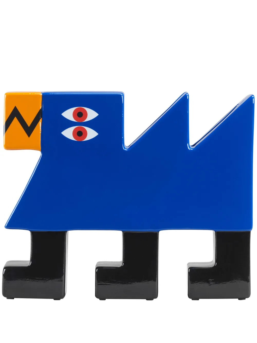 Qeeboo Ophelia ceramic vase (25cm x 30cm) | Blue | Image 1