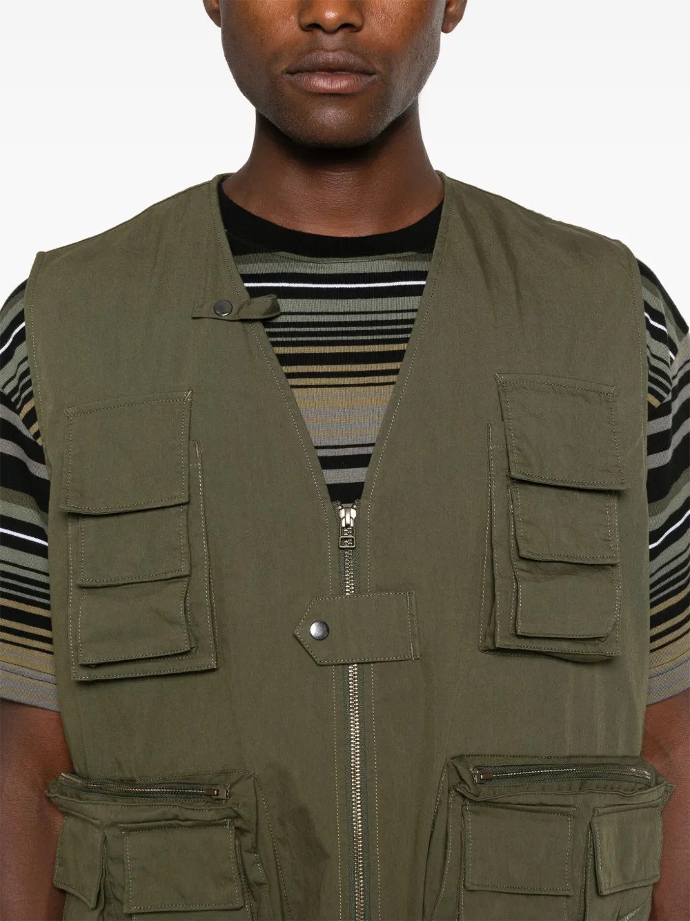 Nike Utility twill gilet Groen