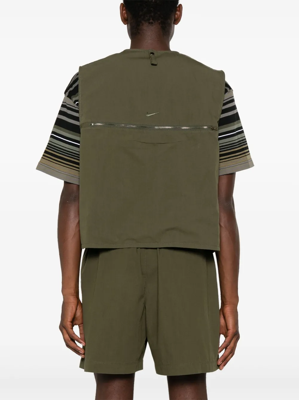 Nike Utility twill gilet Groen