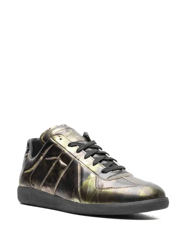 Maison shops Margiela Metallic Gold Sneakers