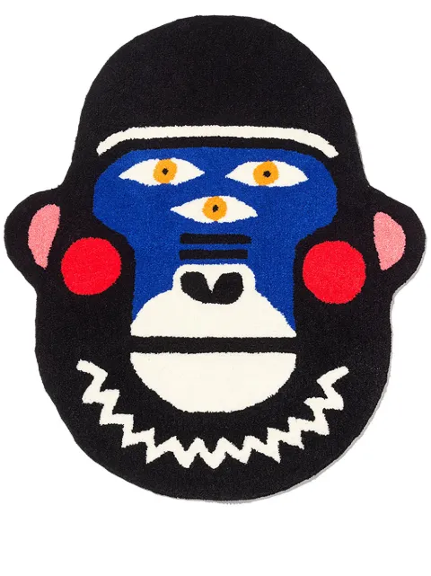 Qeeboo Oggian Gorillo animal-shaped carpet (94cm x 80cm)