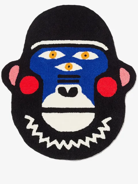 Qeeboo Oggian Gorillo animal-shaped carpet (94cm x 80cm)